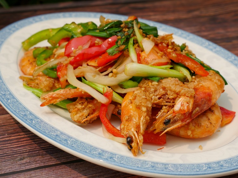 X27. Pepper Salted Shrimp