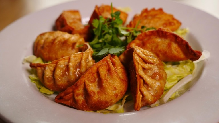A16. Fried Potstickers