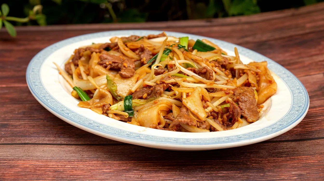 X1. House Special Chow Fun or Chow Mein