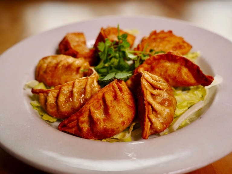 A16. Fried Potstickers