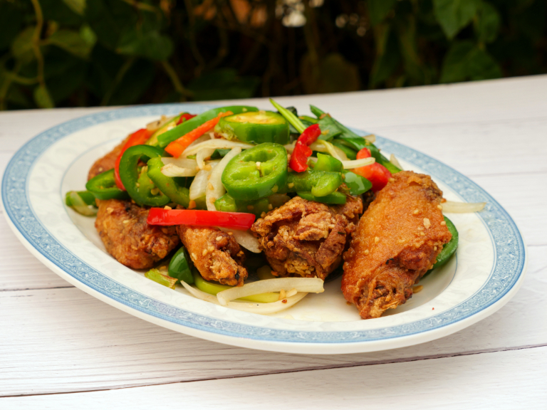 A10. Pepper Salted Chicken Wings
