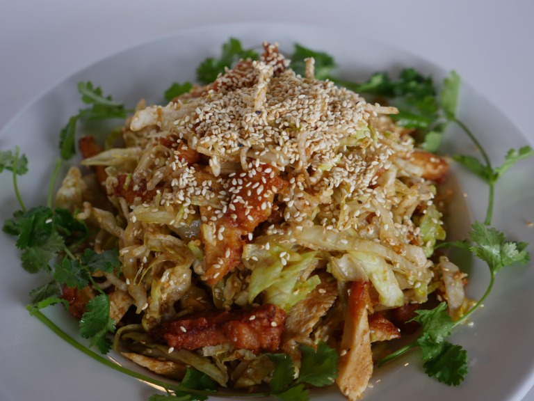 S7. Chinese Crispy Sesame Chicken Salad