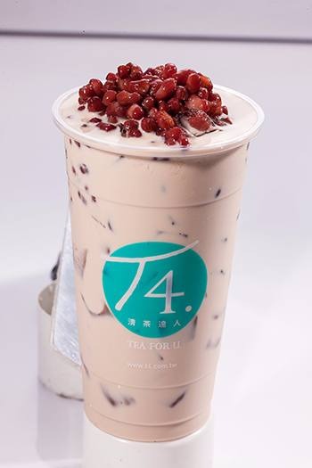 Red Bean Milk Tea