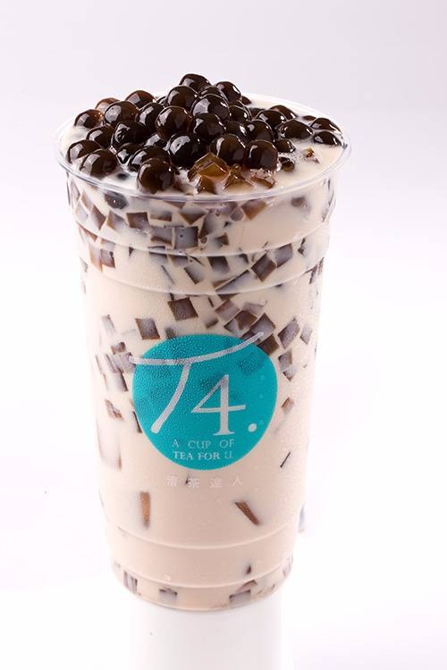 Milk Tea w/Pearl & Coffee Jelly