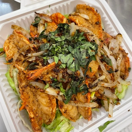 C10. Garlic Jumbo Prawns