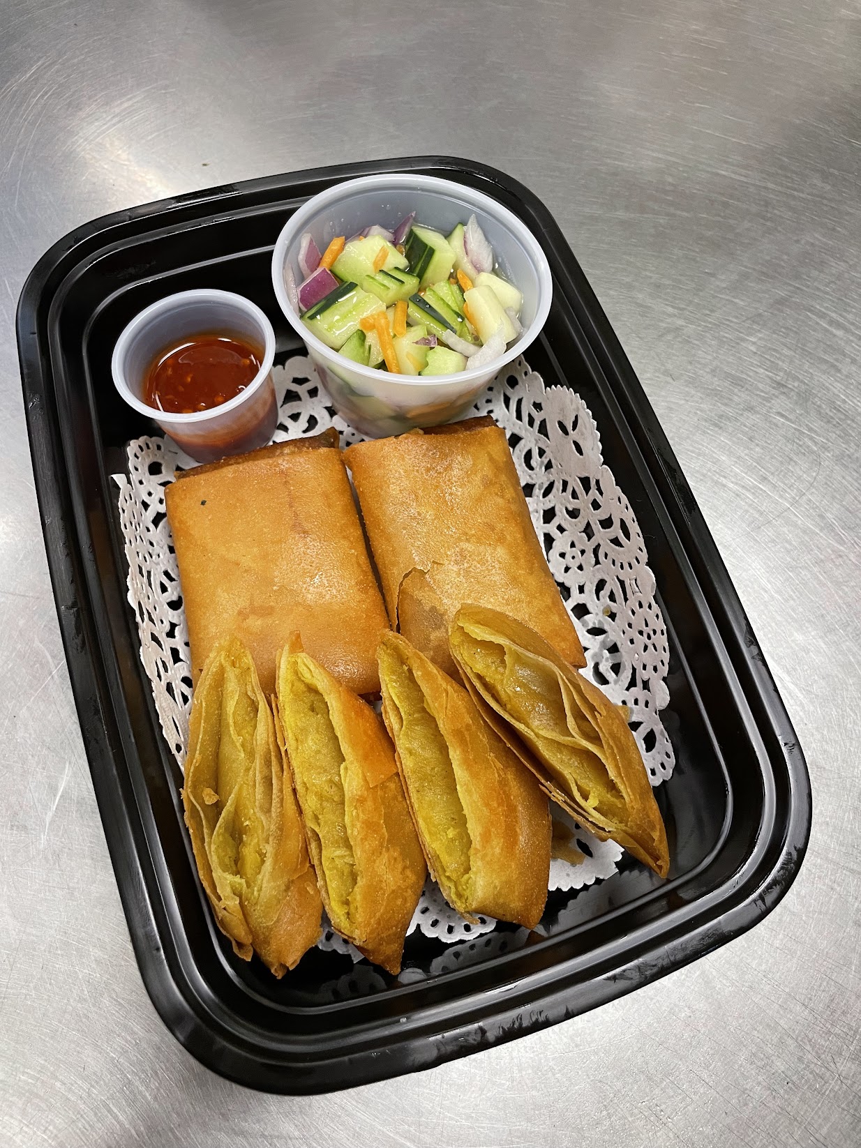 A3. Samosa Egg Rolls