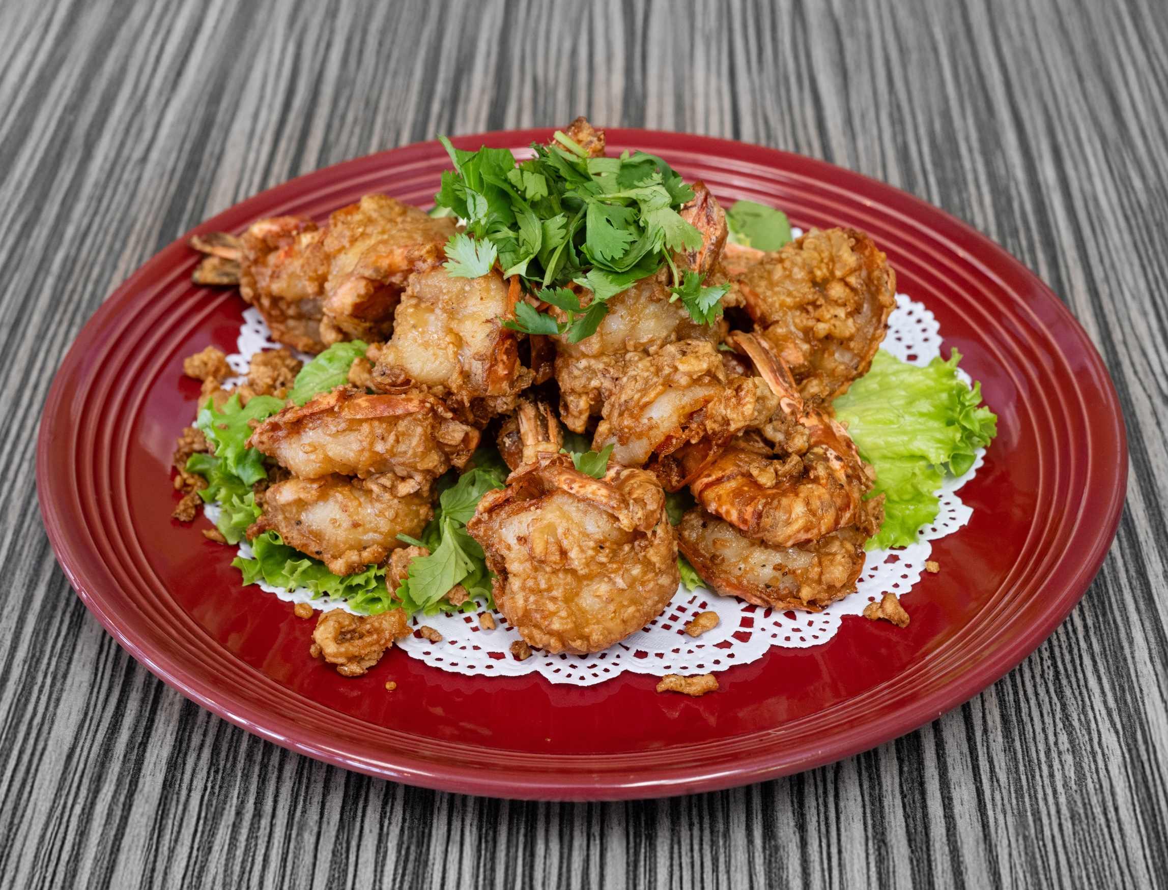 C4. Thai Crispy Garlic Shrimp