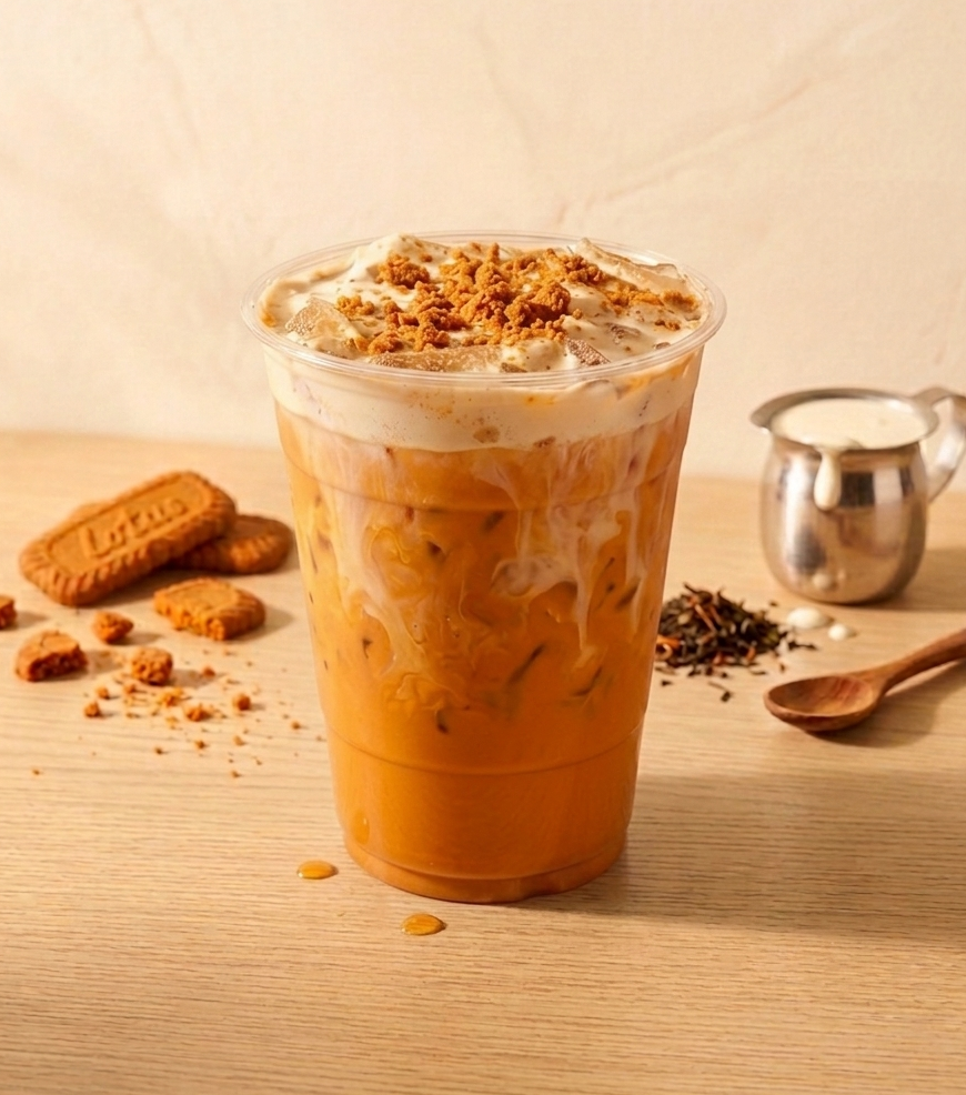 Biscoff Thai Tea