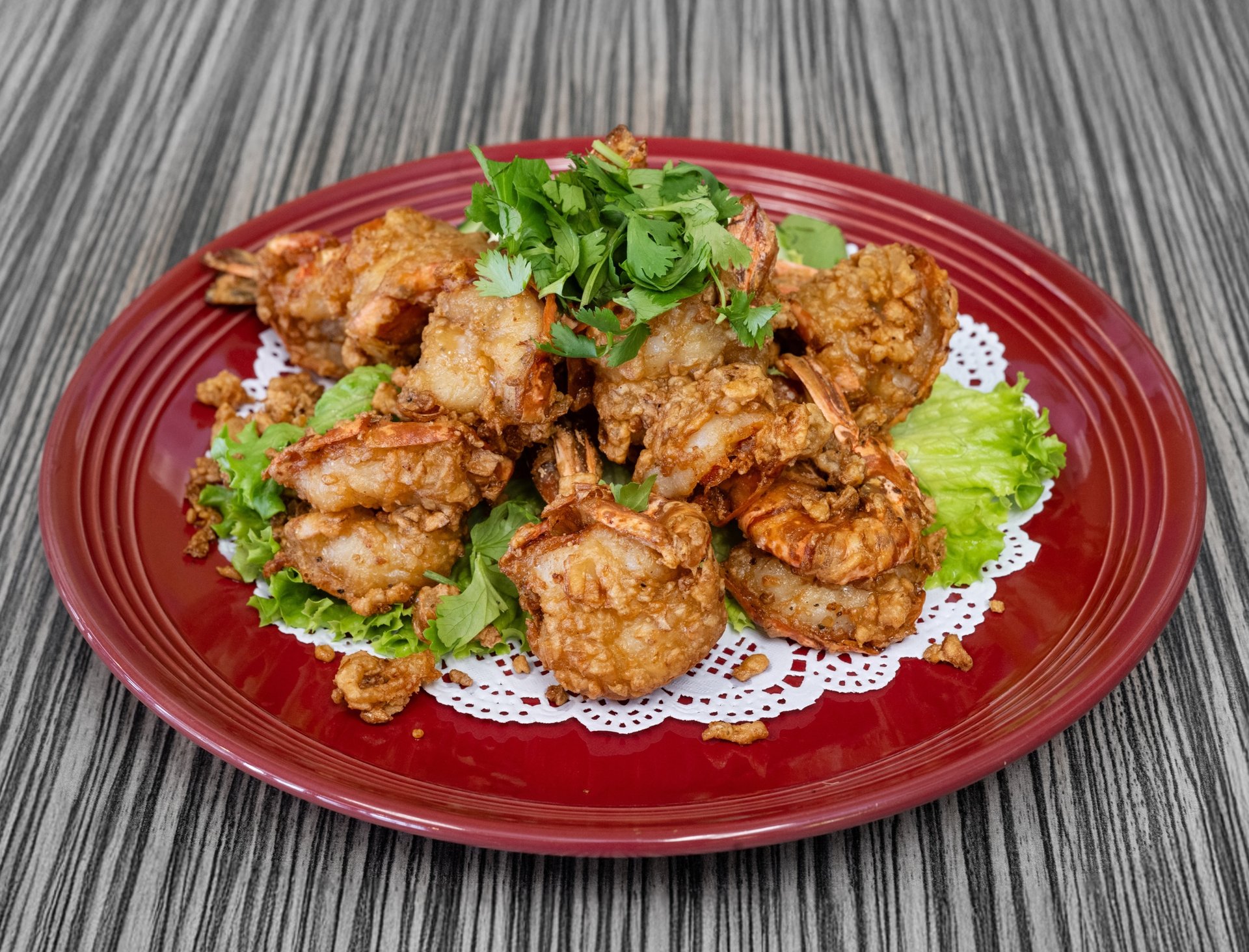C4. Thai Crispy Garlic Shrimp