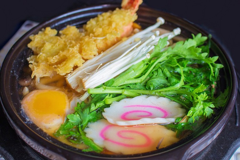 Grilled Pork & Egg Roll Vermicelli (Bún thịt nướng chả giò)