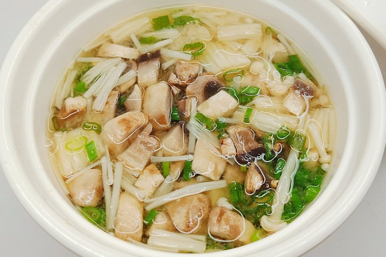 Miso Soup + Mushrooms