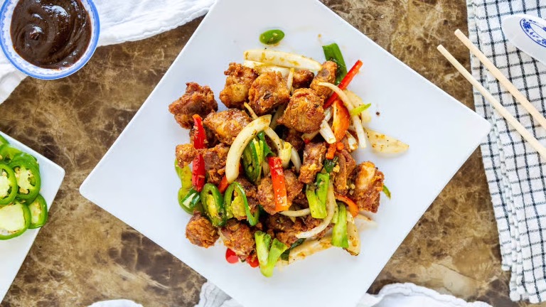 77. Pepper Salted Spareribs