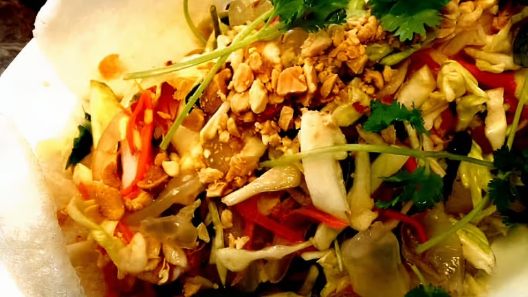 A22. Jelly Fish, Shrimp & Pork Salad