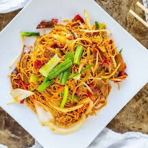 35. BBQ Pork Chow Fun or Chow Mein