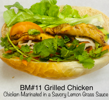 BM11' Grill Chicken/Banh Mi Thit Ga