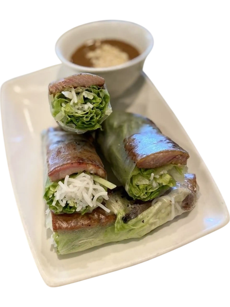 Grilled Pork Spring Roll