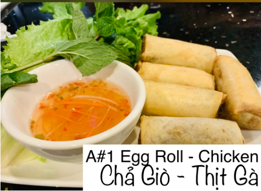 A1' Egg Roll (Chicken)