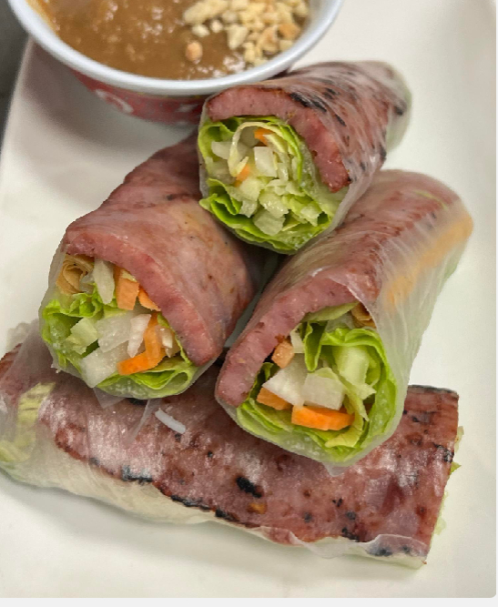 A6' Vietnamese Pork Sausage Rolls