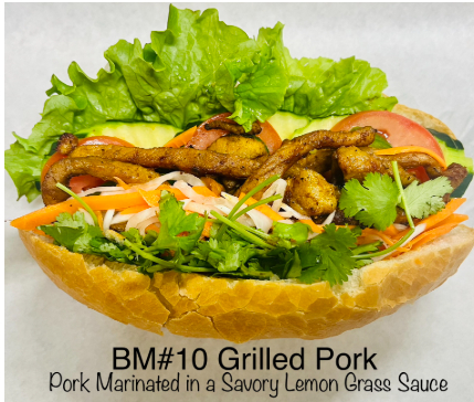 BM10" Grill Pork/ Banh Mi Thit Nuong