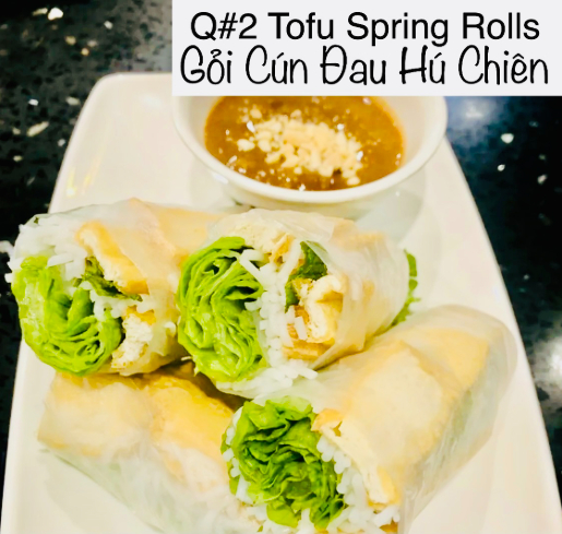 Q2* Tofu Spring Roll