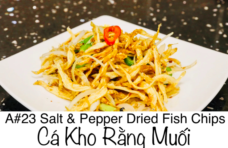 A23* Salt & Pepper Dried Fish Chips