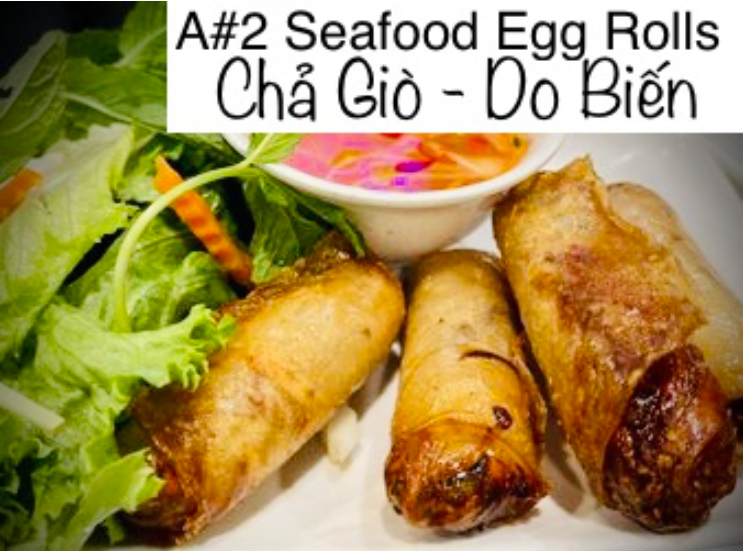 A2' Seafood Egg Rolls
