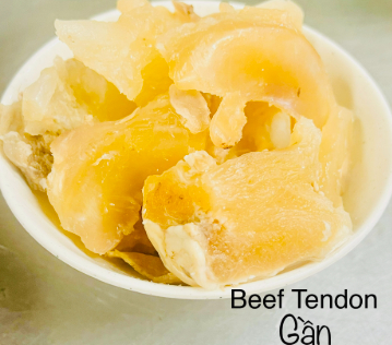 P14* Rare Steak, Flank and Tendon