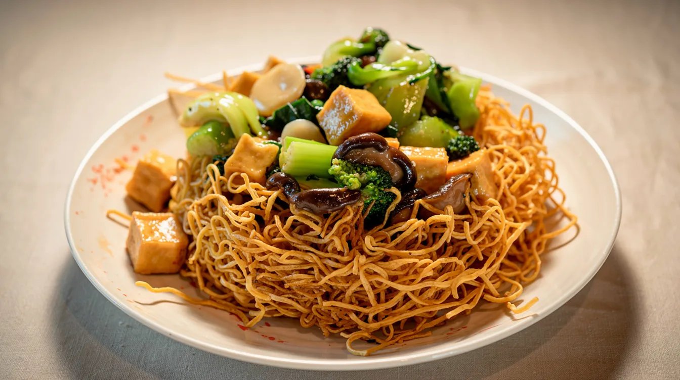 Q8* Tofu & Mix Vegetables Pan-Fry Noodles
