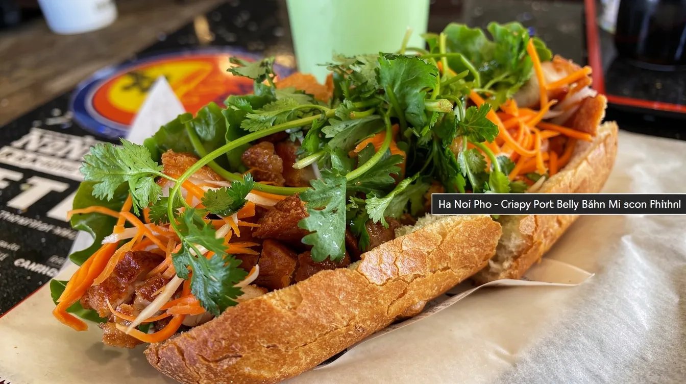 BM15' Deep Fry Pork Belly/Banh Mi He