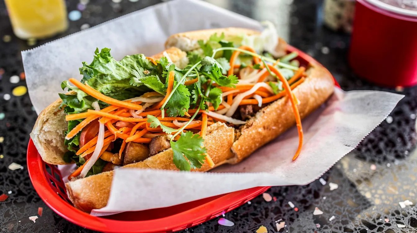 BM15' Deep Fry Pork Belly/Banh Mi He