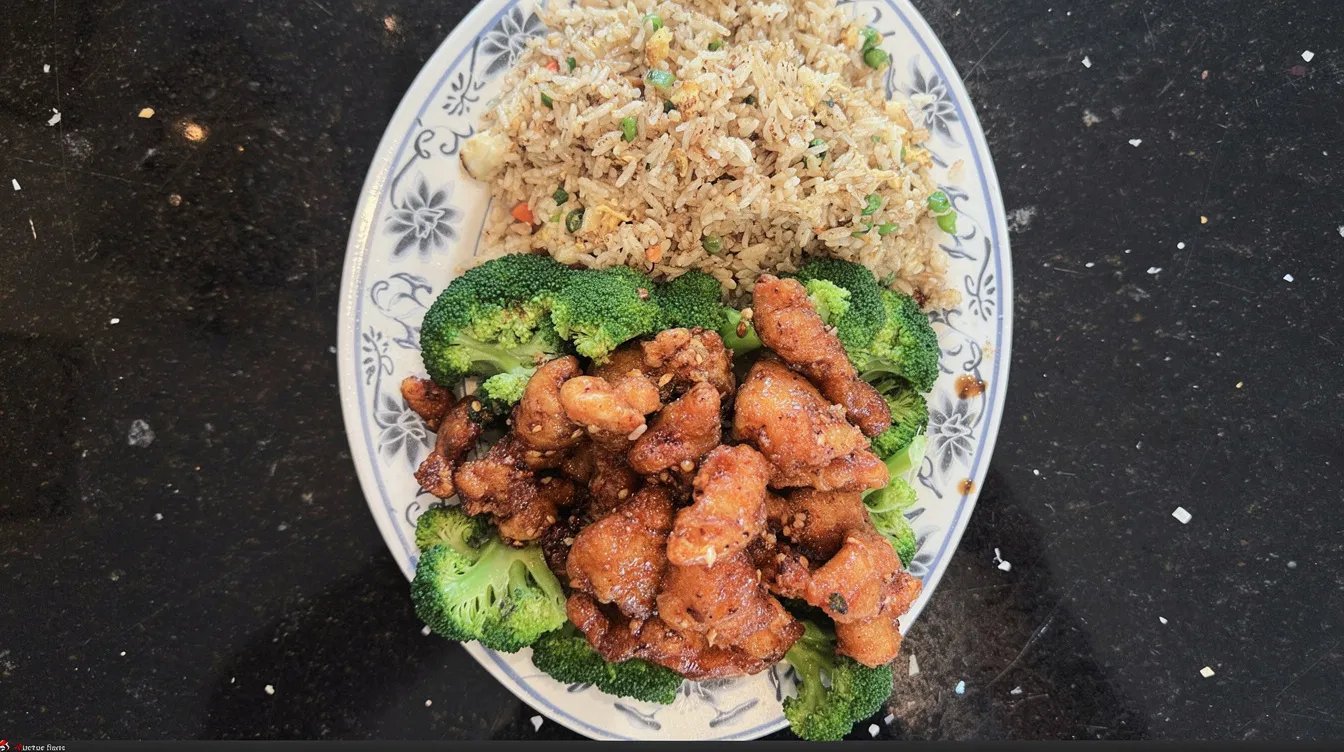 L14* General Chicken W/ Rice