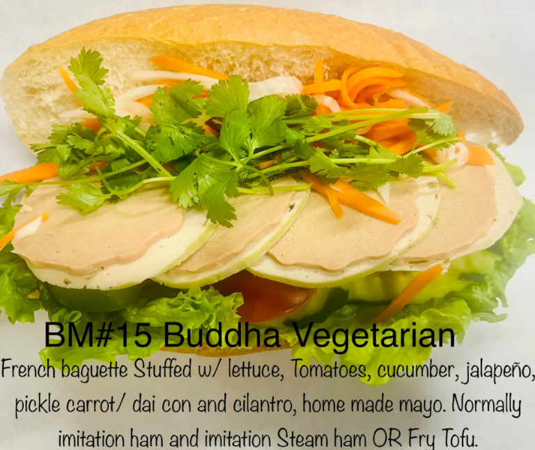 BM13' Vegetarian/Banh Mi Chay