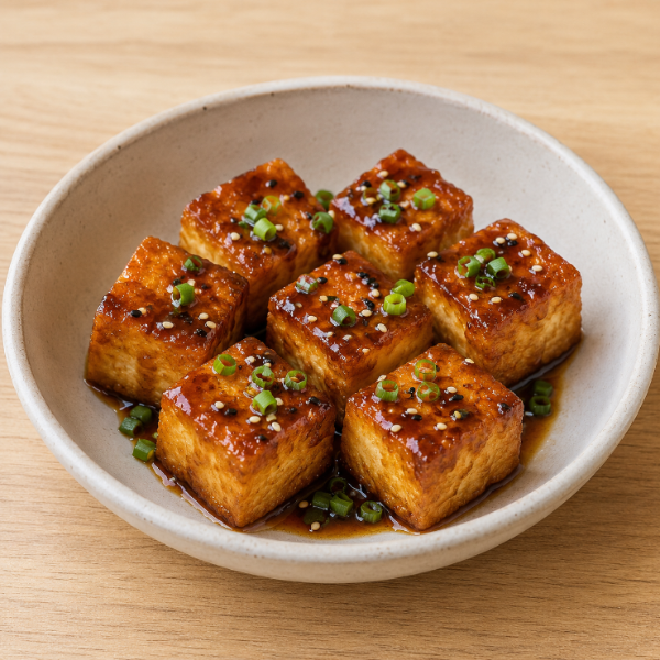 CRISPY TERIYAKI TOFU