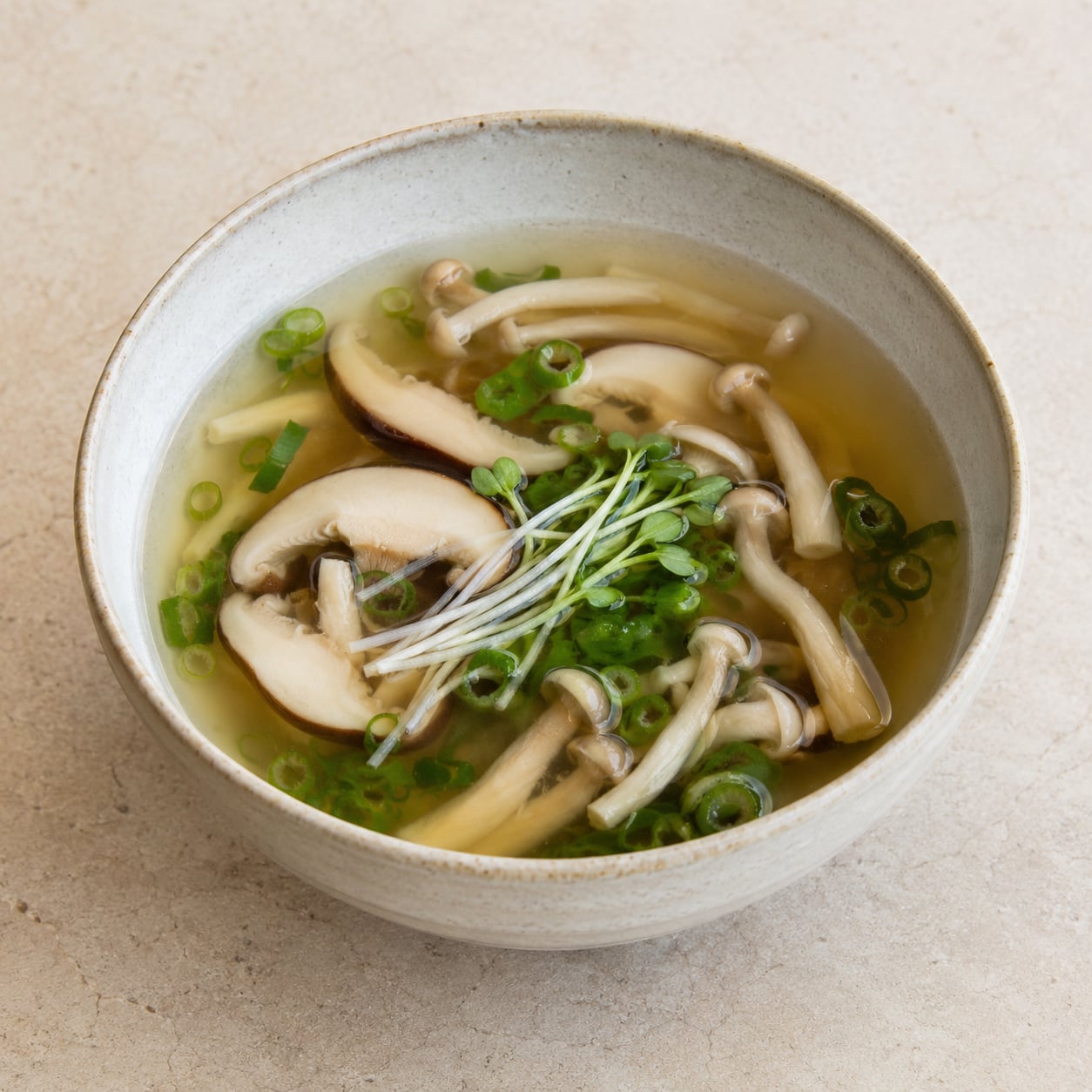 Clear Soup with Glass Noodles