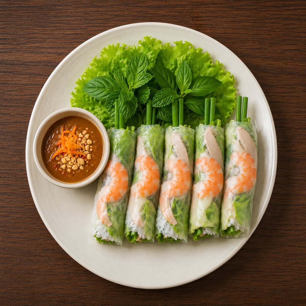 A7. Tofu Spring Rolls