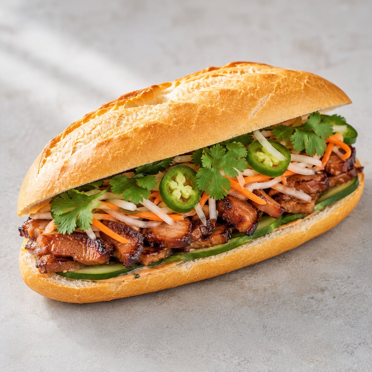 S11 Bánh Mì Thịt Nướng (Charbroiled Pork)